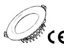 CE certificate for led downlight
