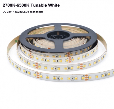 DC 24V Tunable white Flexible LED Strip Light