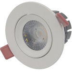 DC 24V 8W LED Smart Recessed Lighting Downlights RGBW/TW CRI90 for DaliKNX/Loxone/PWM/DMX 